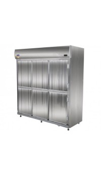 REFRIGERADOR COMERCIAL INOX 6 PORTAS 